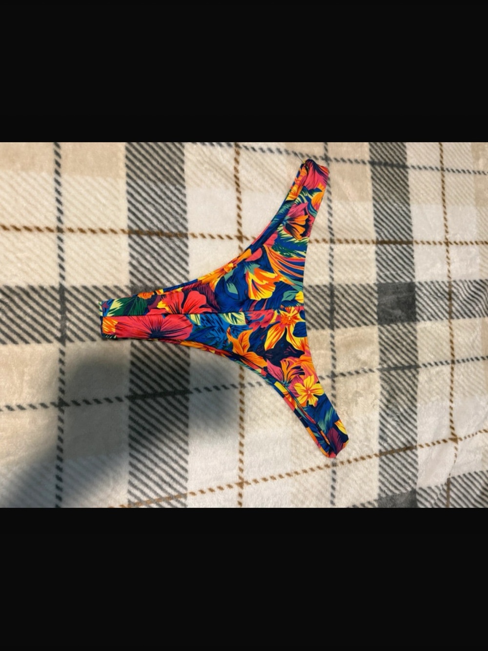 Floral Swim Bikini Bottom - Vibrant Multicolor